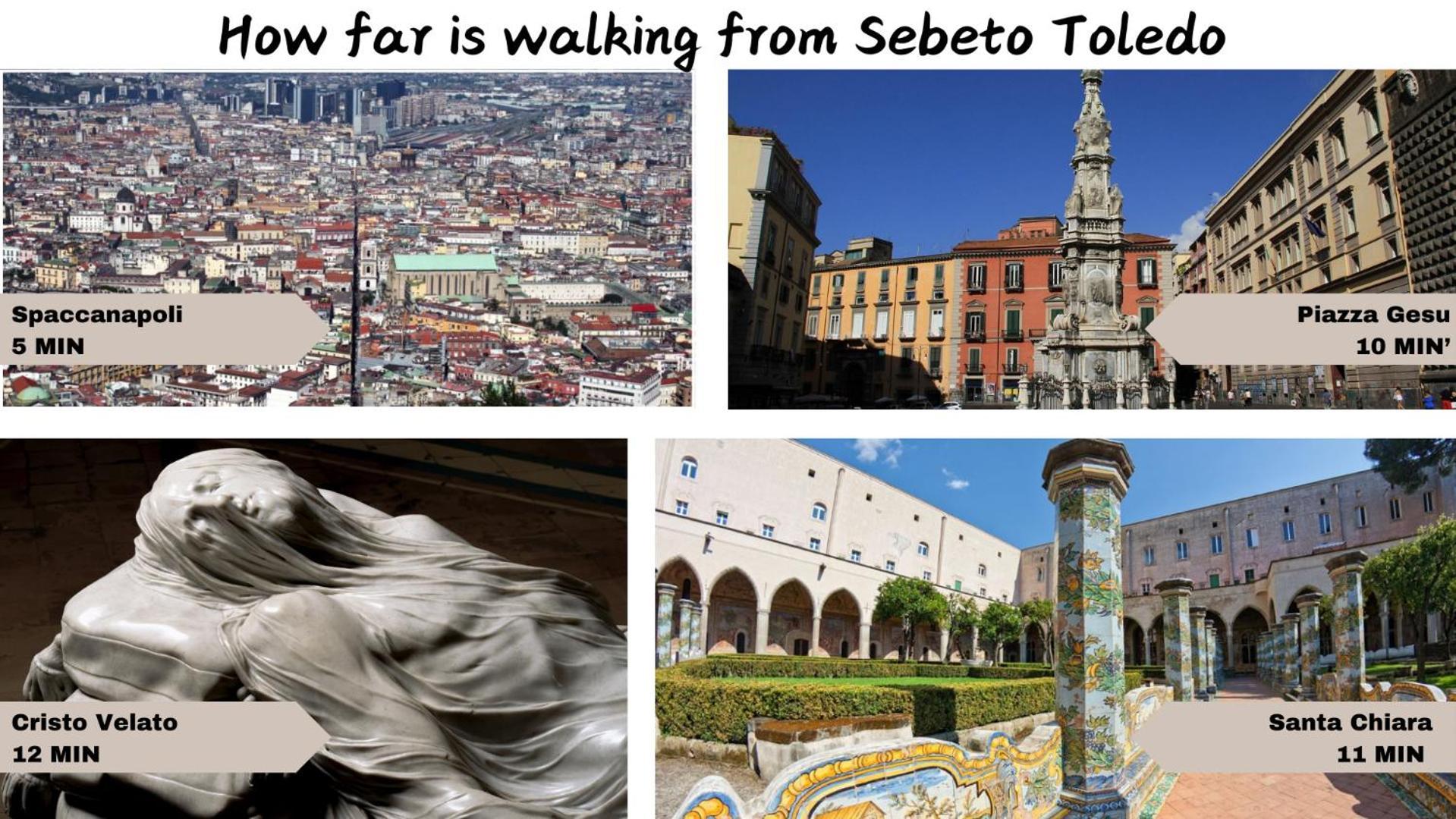 Apartmán Sebeto Toledo Neapol Exteriér fotografie